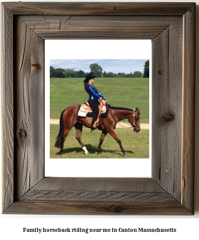 family horseback riding near me in Canton, Massachusetts